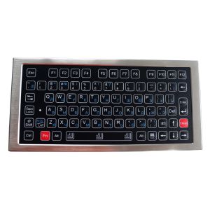 Buy cheap IP68 Desktop Industrial Membrane Keyboard Waterproof With Function Keys product