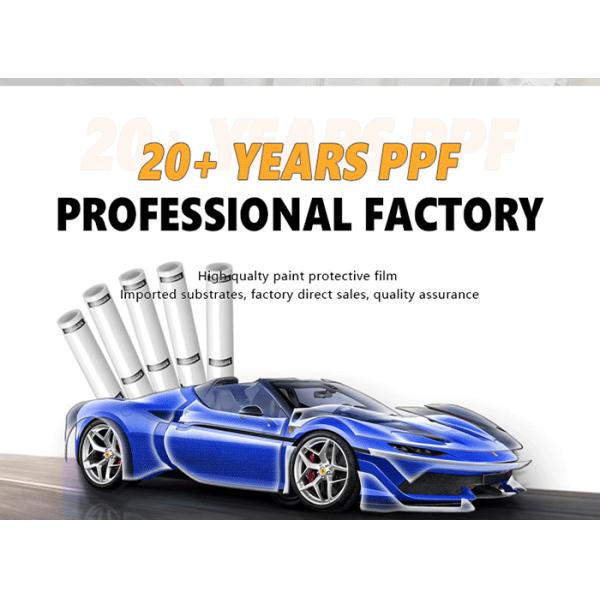 High Glossy Anti Yellowing Self Healing TPU PPF Film PPF Paint Protection Film