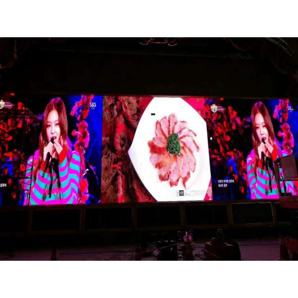Iron RGB Epistar SMD2121 P2.5 Indoor Led Screen Display
