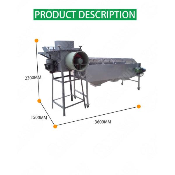 Garlic Sorter 1TPH Automatic Food Processing Machines Garlic Size Sorting