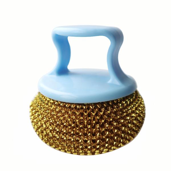 Stainless Steel Kitchen Scourer Rust Proof Non Scratch with Handle