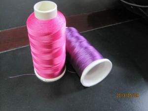 Buy cheap High Tenacity Dyeing Polyester Embroidery Thread For Underwear product