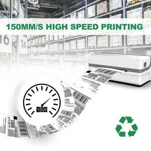 RP420 Thermal Barcode Label Printer High Speed With Automatic Feed