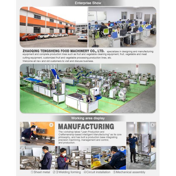 380V Fruit And Vegetable Processing Line Fully Automatic Cleaning Drying Grading