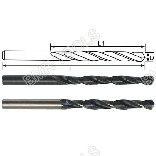 BMR TOOLS Parallel Shank DIN338 Roll Forged HSS Drill Bit 1mm to 13mm
