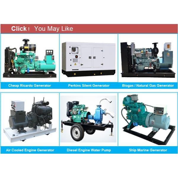 Continuous power 180kva Cummins diesel generator 6CTA8.3 - G2 engine exhaust manifold ComAp