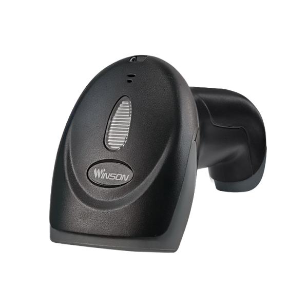 Handheld CMOS Image Blue tooth Wireless Inventory 2D 1D QR Bar Code Reader Barcode Scanner with Stand for Computer POS Warehouse