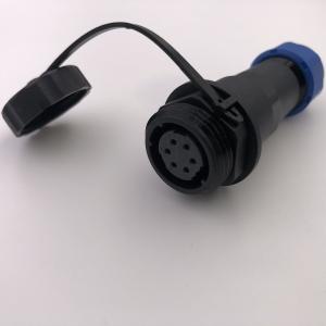 Buy cheap Female Circular Waterproof Connector M16 6 Mounting With Cables product