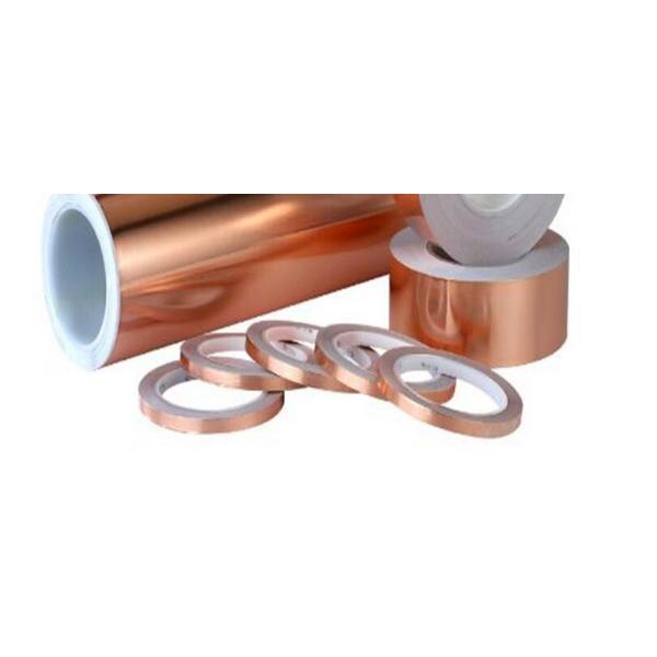 Die Cutting Self Adhesive Copper Tape , Conductive Copper Foil Tape Free Sample Available