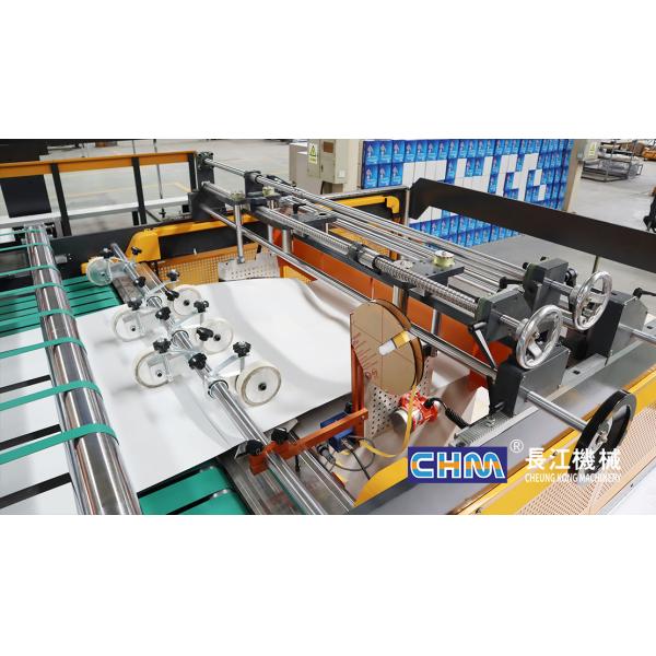 Kraft Paper Roll Cutting Machine Double Rotory sheeter machine INK JET Paper Roll To Roll Cutting Machine