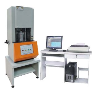 High Accuracy Fully Automatic Rubber Testing Equipment / Moving Die Rheometer