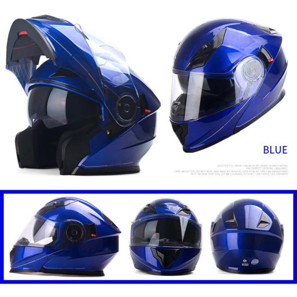 Custom ABS DOT Approved Modular Helmet for Motorcycle Anti-Collision and Breathable