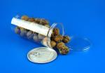 Cylinder Shape Plastic Honey Jars , Durable Large Plastic Containers