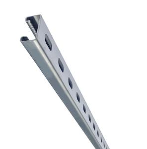Buy cheap SS304 Slotted Metal Strut Channel Unistrut 41mm Galvanized C Channel product