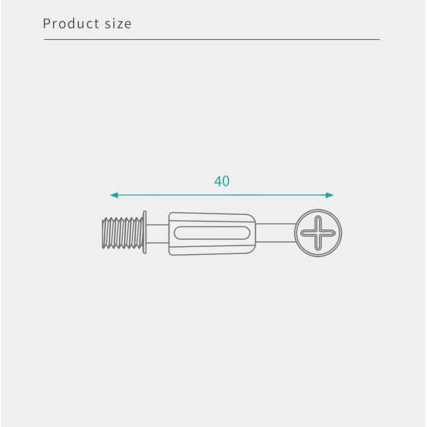 Minifix Connecting Bolts