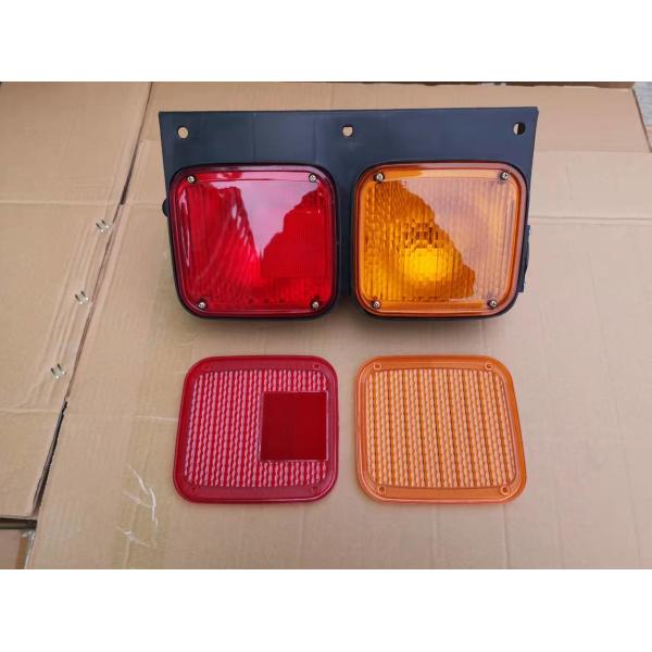 Two Color Rear Lamp Japanese Heavy Truck Nissan UD Model Broadside Have Small Circle Red Lens