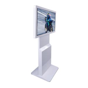 Buy cheap 10 Points Touch Screen Display Kiosk , Ground Standing Advertising Display product