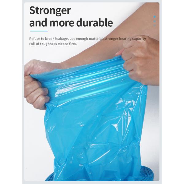 Automatic bagging installation bag systems sealing smart sensor trash can bags for smart waste bin