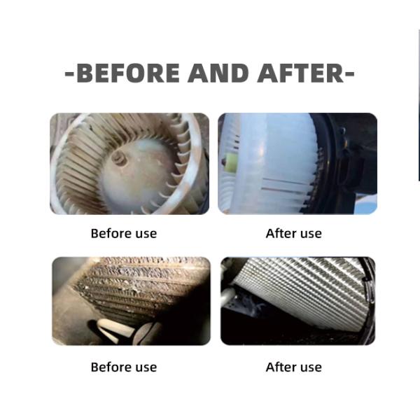 Three In One Car Ac Vent Cleaner Deep Cleaning 235ml For Maintenance