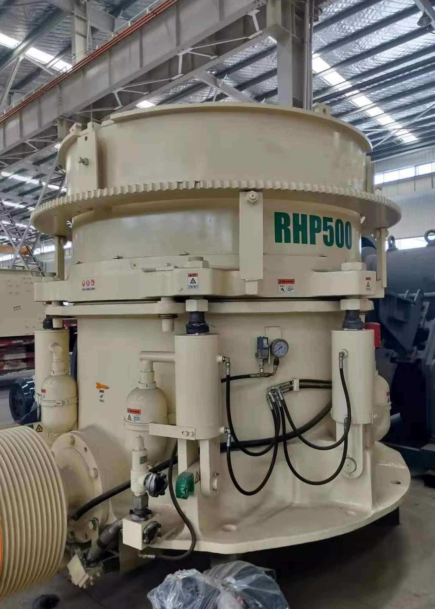 Buy cheap High-Efficient Fixed Bearing Hydraulic Multi Cylinder Cone Crusher product
