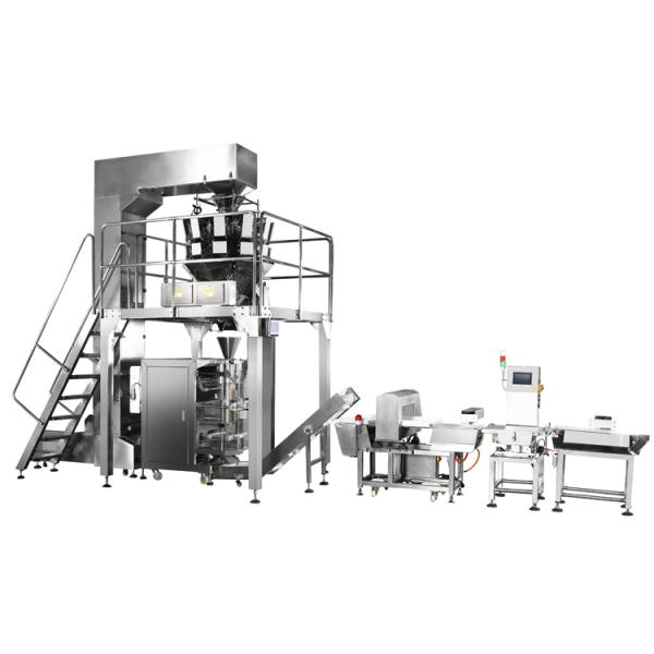 Automatic 4 Side Seal Vffs Packaging Machine MultiFunction Pillow Bag