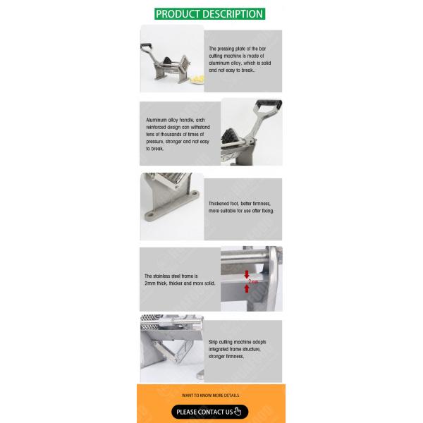 Hand Press Multifunction Vegetable Cutting Machine Carrot Sweet Potato Cutter Machine