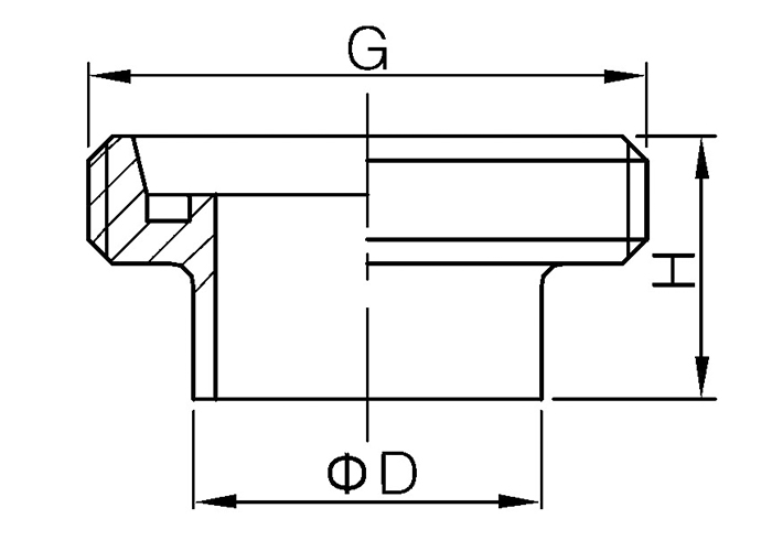  Dimension of Sanitary DIN Union Fittings – Welding Male