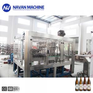 Buy cheap Energy Drinks Whisky Beer Glass Bottle Filling Machine With Aluminum Screw Cap Crown Cap product