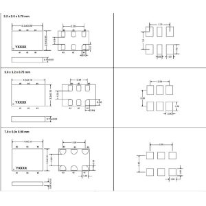 SMD 7050 Low-Jitter MEMS HCSL Differential Oscillator With 6Pads Support 1