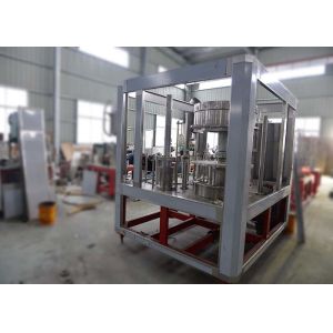 High Accurate Mineral Water Bottle Filling Machine , Automatic Gas Drink