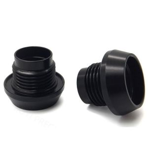 Buy cheap Aluminum Alloy CNC Machining Car Parts Thread Cover Connecting Sleeve product