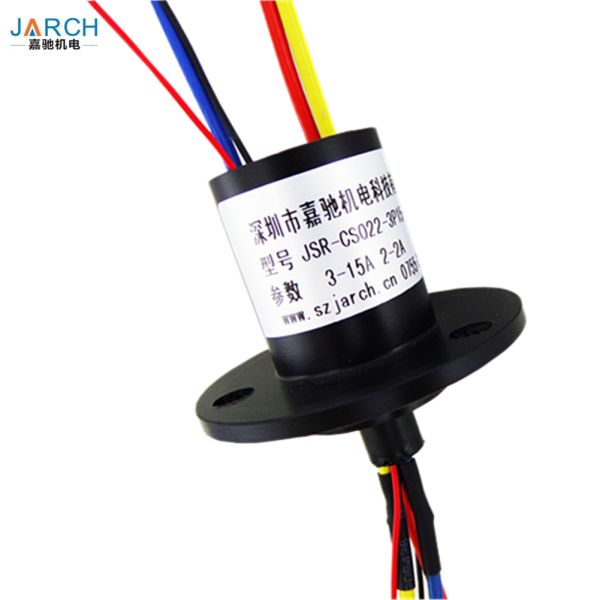Mini Miniature Capsule Slip Ring Ethernet High Speed Data Wide Band