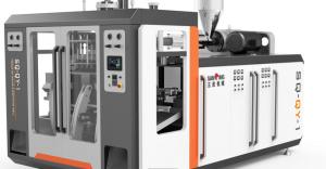 Buy cheap LDPE 8 Cavity HDPE Plastic Bottle Making Machine PLC Control product
