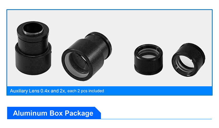 Forensic Comparison Microscope with 2x~240x Magnification LED Illumination and CE Certification for Laboratory Research
