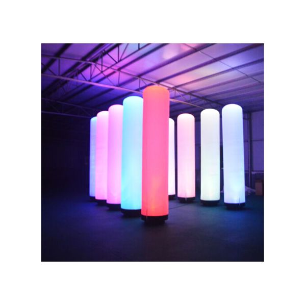 Customized Inflatable Led Light For Activity Decoration , Advertising Inflatable Pillar