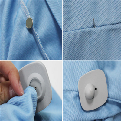 45 * 10.8mm 58KHz Magnetic EAS Hard Tag / Shop Security Tag Systems