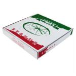 CMYK Square Cardboard Pizza Boxes Custom Printed Food Packaging