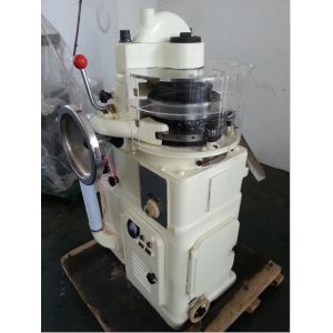 Painted Metal Automatic Rotary Tablet Press Machine / Equipment With Double