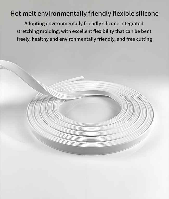 16*16mm LED Strip Silicone Cover For Indoor 10mm / 12mm Board Width