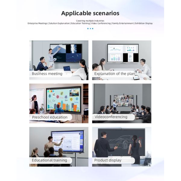 55''65''75''85''86''All-in-One Conference Tablet TV LCD Electronic Whiteboard Interactive Teaching Machine Anti-explosion
