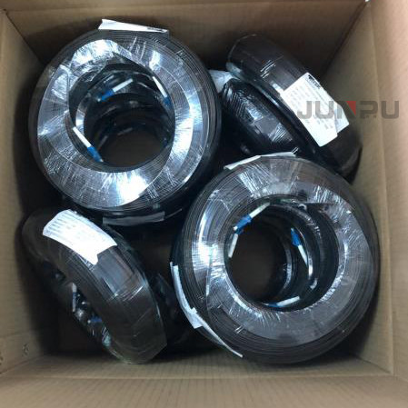 LC 1 Core Ftth Fiber Optic Drop Cable Patch Cord LSZH GJYXFCH