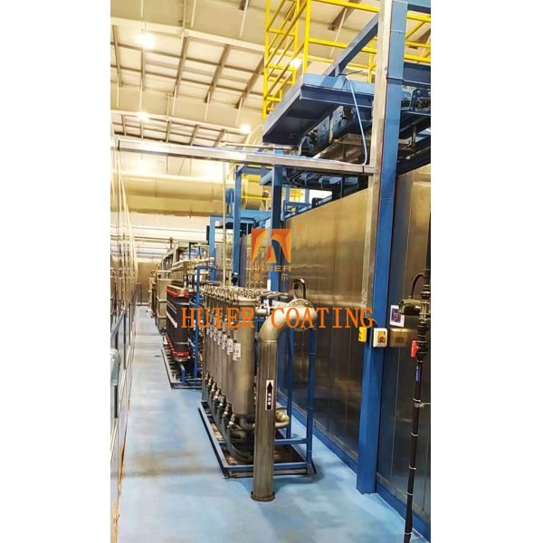 Customizable Water based Paint Electrophoretic Coating Machine 20-50 Degree Celsius Temperature Range