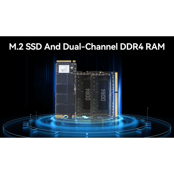Single LAN Custom Mini PC DDR4 Mini Gaming PC For Home And Office