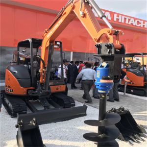 240Bar Hydraulic Earth Auger Attachments For Excavators Drill
