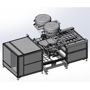 Buy cheap Custom PLC Cosmetics Production Equipment Automatic Assembly Machine product