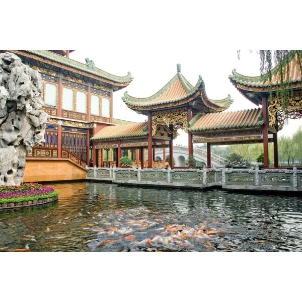 Vintage Style Chinese Temple Roof Tile Timeless Charm Traditional Asian Roofing