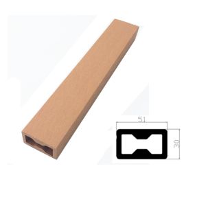 Capped Composite Decking Keel Outdoor Waterproof Wpc Joist