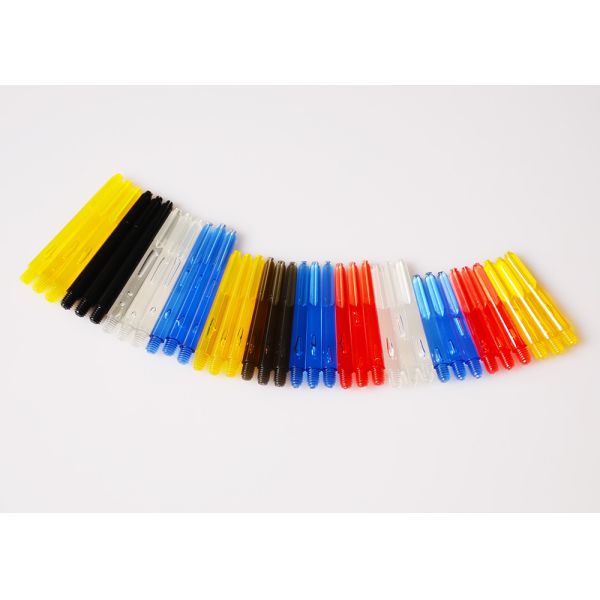 48mm, 41mm, 35mm Plastic Dart Shafts, Dart stems in Various colors