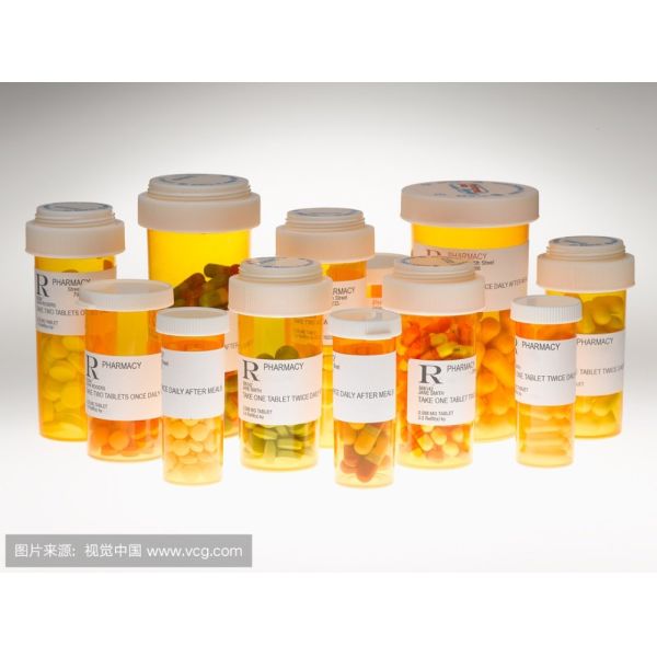 PET 10ml 20ml 30ml Pharmaceutical Bottle Medication Warning Labels