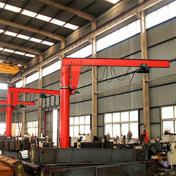 Comlumn Jib Crane Hitachi Pillar Mounted Jib Crane Vacuum Slewing Crane